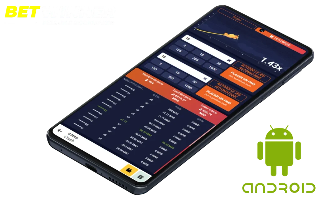 Crash Jouer sur Android