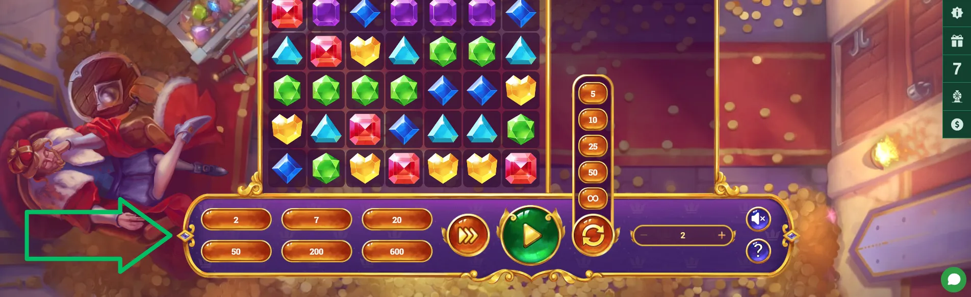 Opções Aposta Slot Crystal