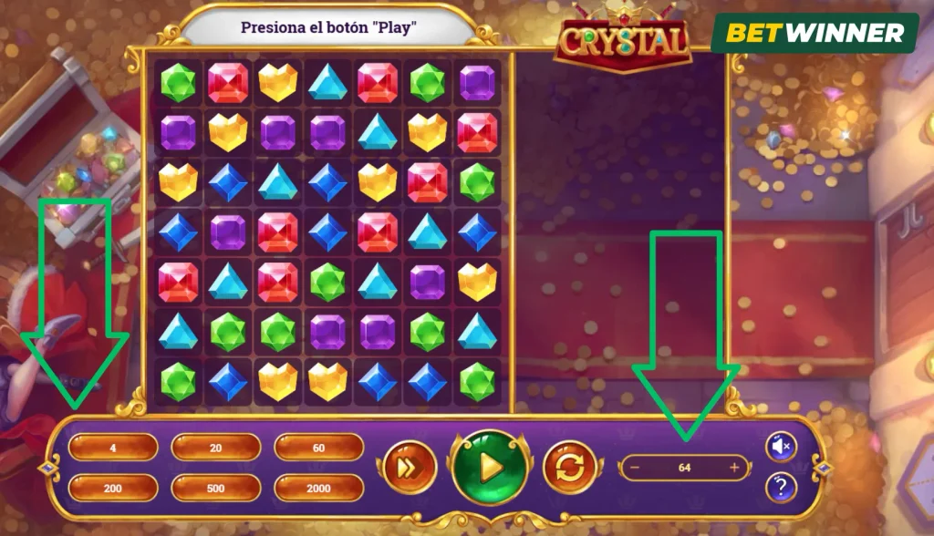 Elige tu apuesta Crystal