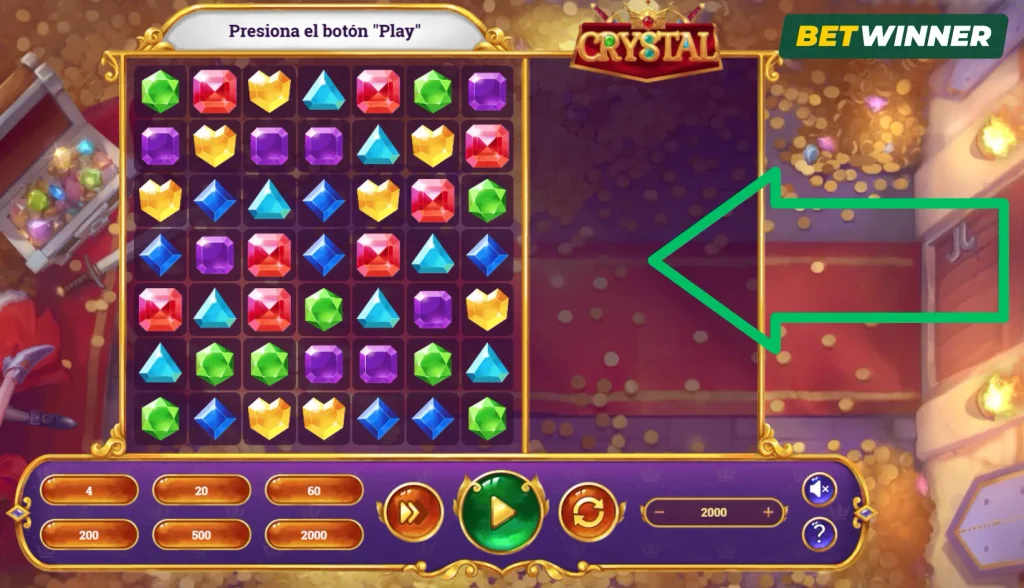 Cobra tus ganancias Crystal