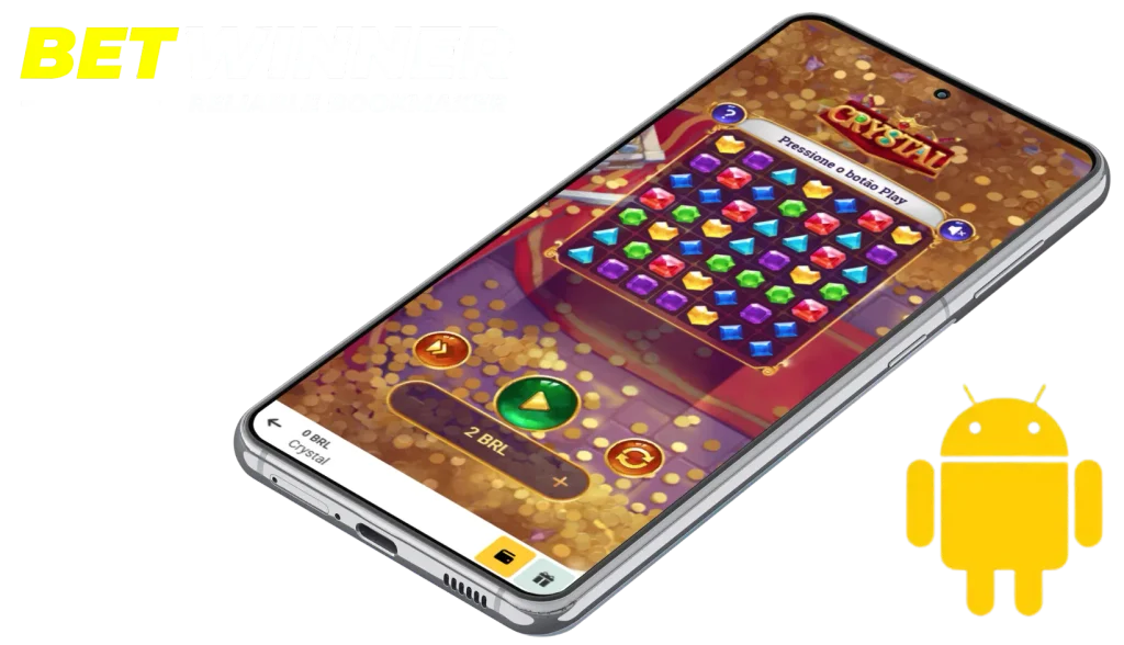 Jogando Crystal no Android
