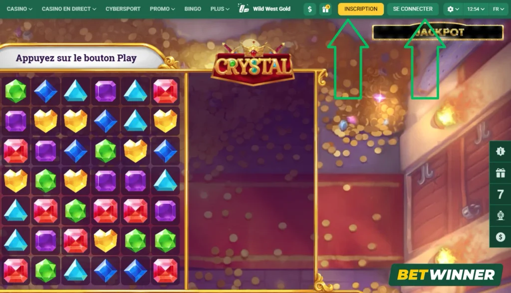 Inscription et connexion BetWinner