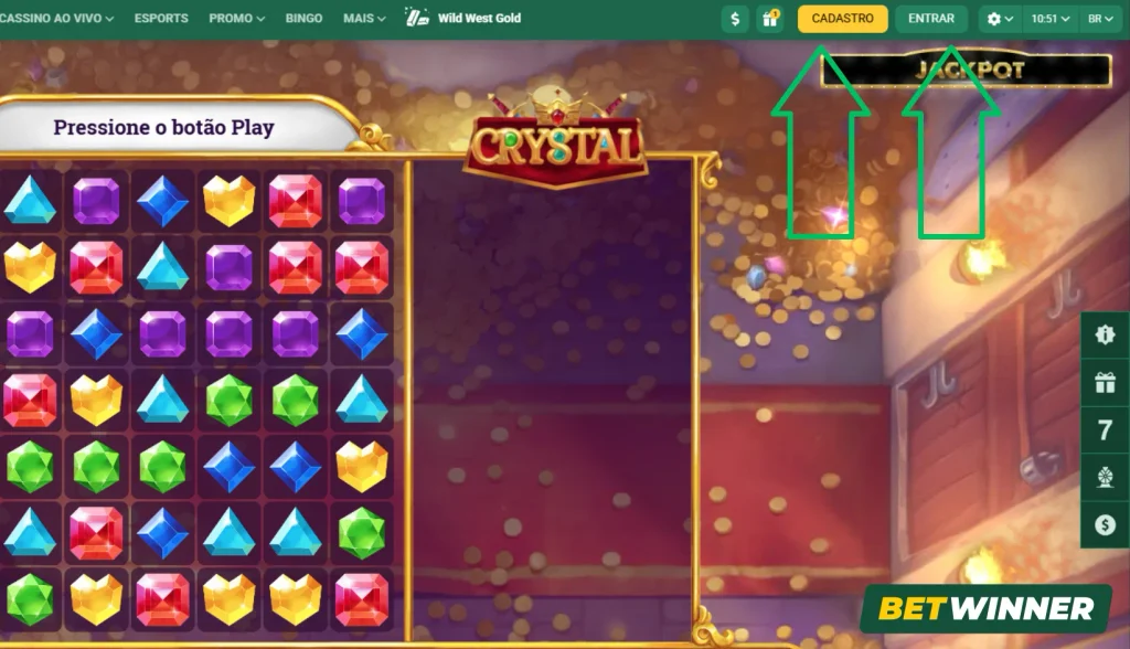 Cadastro Login na BetWinner