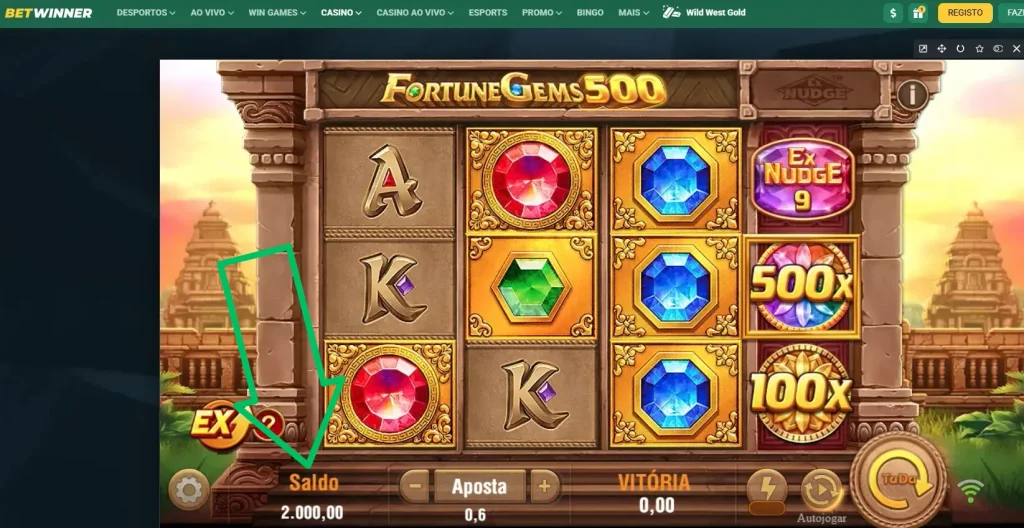 Modo Demo Fortune Gems 500