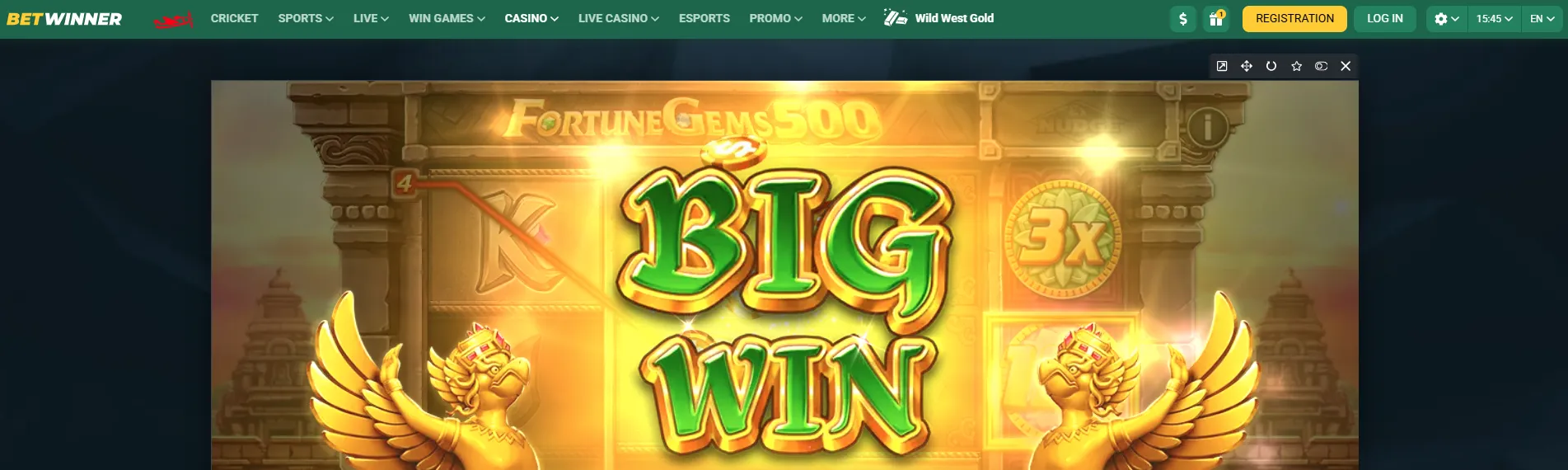 Fortune Gems 500 Features