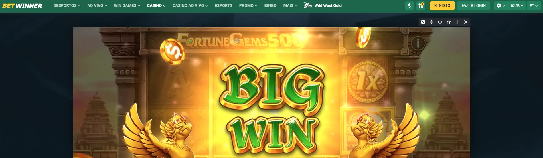 Funcionalidades Fortune Gems 500