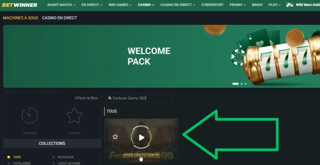 Comment jouer gratuitement Fortune Gems 500