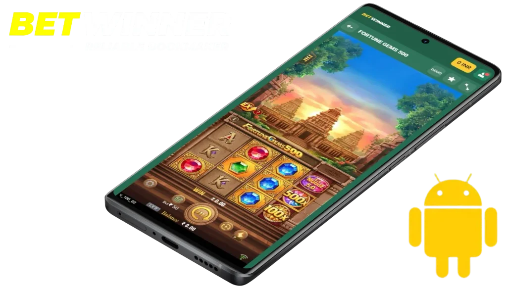 Playing on Android Fortune Gems 500