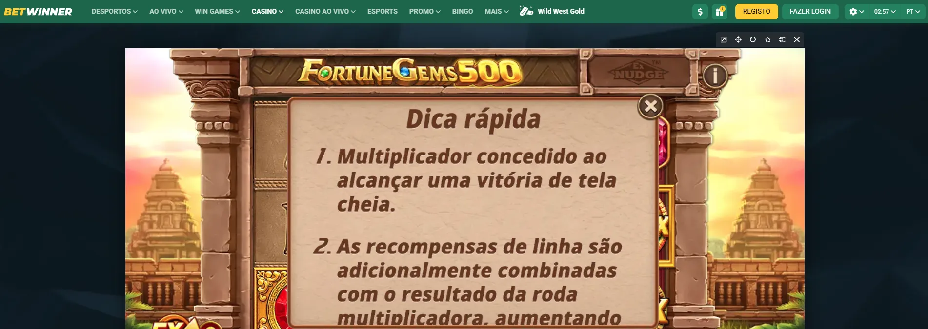 Dicas Estratégias Fortune Gems 500