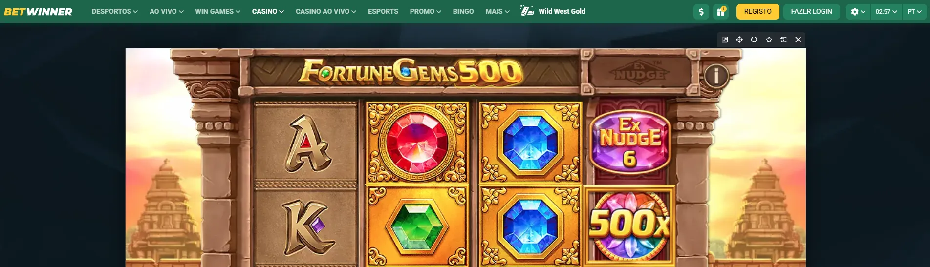 Fortune Gems 500 BetWinner