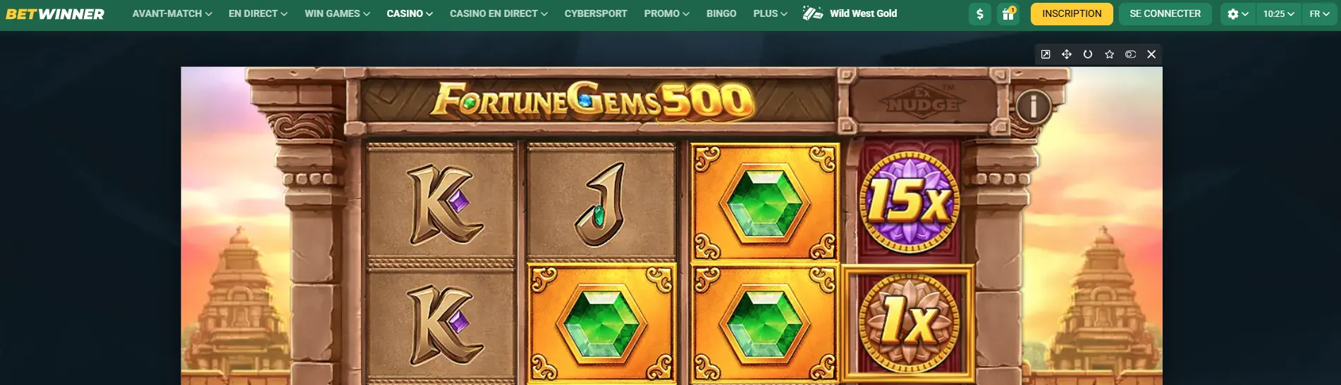 jouer Fortune Gems 500 BetWinner