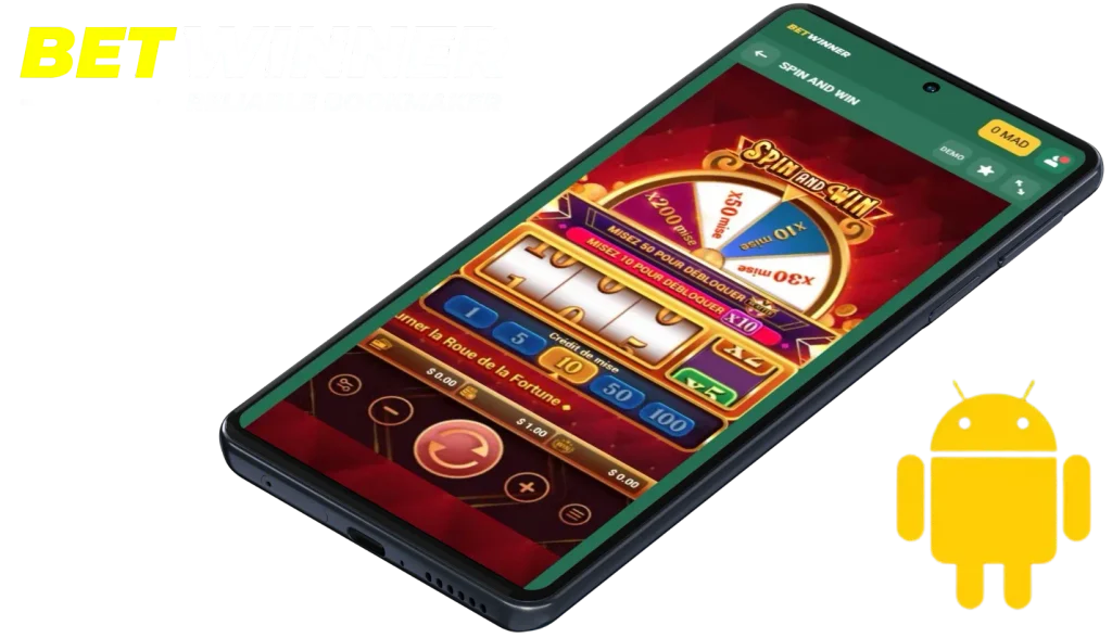 Jouer sur Android Spin and Win