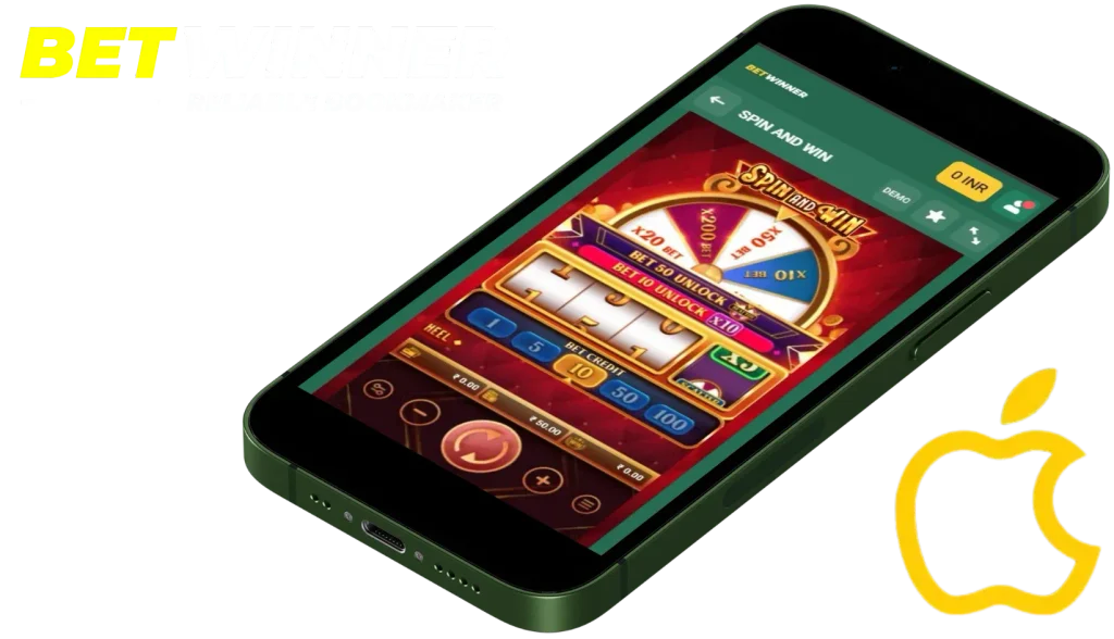 Playing on iOS Spin and Win