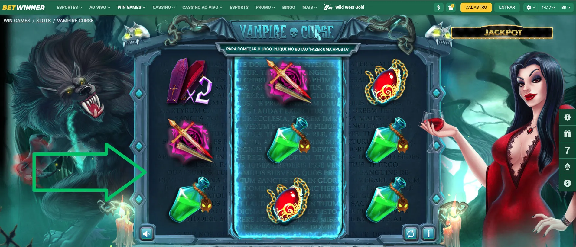 Recursos do Vampire Curse