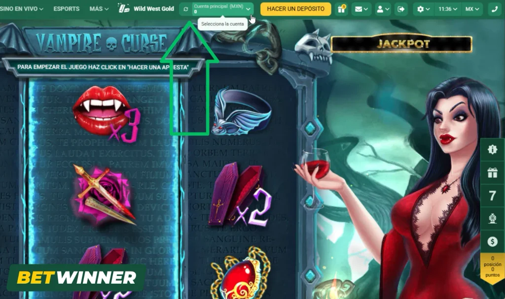 Cobre sus ganancias BetWinner
