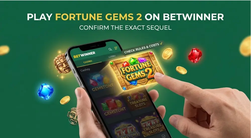 Cómo jugar a Fortune Gems 2 en BetWinner