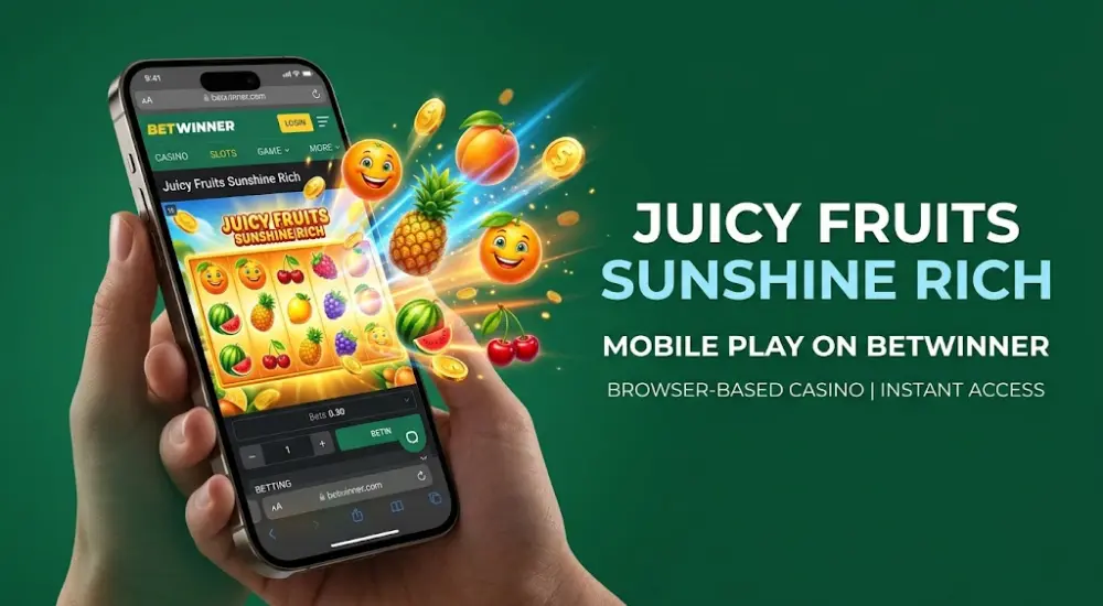 Juicy Fruits Sunshine Rich на мобильном устройстве